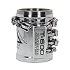 Nemesis Now B4656N9 Terminator 2 Tankard 17cm, Resin w/Stainless Steel Insert, Silver #4
