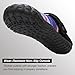 Besroad Classic Slip on Beach Walking Clogs Pool Swimming Water Shoes Fashion Sneakers for Men Women ColorfulStripe 10.5 Women/9 Men