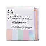 Cricut Insert Cards Principessa, per l'Uso con il Tappetino delle Carte Cricut, 12.1 cm x 12.1 cm (Taglia Cricut S40), Confezione da 35