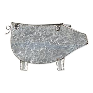 DII Galvanized Planter Collection Wall Hanging Pig 1675x375x1075 Iron