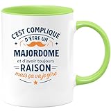 👔 Compatible avec le micro-ondes et le lave-vaisselle, ce mug n'est pas seulement drôle mais aussi extrêmement pratique. Idéal pour un majordome occupé qui a besoin de solutions simples et efficaces dans son quotidien.