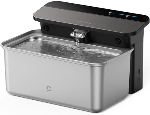 PETLIBRO Glacier Stainless Steel Fountain 84oz