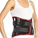 Produktbild Rückenbandage - Rückenstütze - lumbosakral Rückenbandage - 32 cm Größe - Untere Lendenwirbelstütze Korsett - - Elastic Schmerzlinderung Stützbandage für Ischias Kyphose