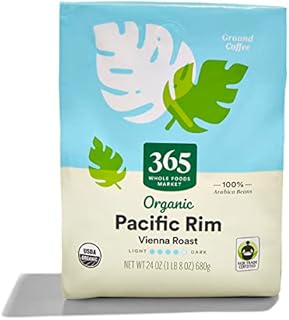 365 by Whole Foods Market, Coffee Vienna Roast Pacific Rim Ground Organic, 24 Ounce
