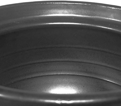 Rice casserole double lid Yokkaichi Banko ware [rice pot of old-fashioned (made in Japan) [authentic] 4 Go 0 sent (Japan import / The package and the manual are written in Japanese)