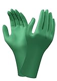 Ansell Dermashield 73-721 Neoprenhandschuhe, Chemikalien- und Flüssigkeitsschutz, Grün, Größe 6.5 (20 Paar)