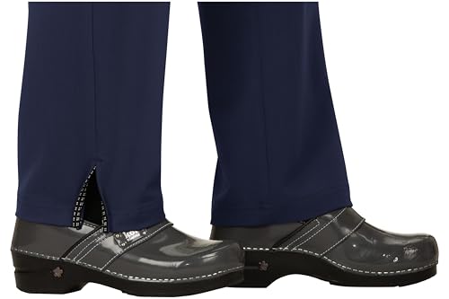 KOI Next Gen Everyday Hero Women's 5-Pocket Cargo Scrub Pants, 4-Way Stretch Navy Medium by KOI - Used condition - Image 4