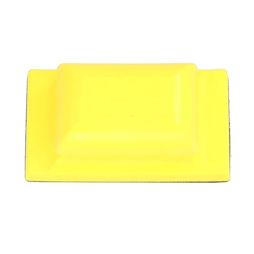 Miniatura 5 de Bloque de lijado, almohadilla de lijado de mano de espuma de poliuretano, bloque de lijadora de limpieza con gancho y bucle, pulido de madera,