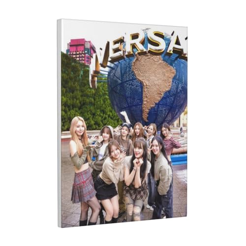 Niziu (9) �|�X�^�[ �L�����o�X �ǃA�[�g�z�[�� �o�X���[�� �Q�� �I�t�B�X���� �v�����g�|�p��i �C���e���A 30x40cm