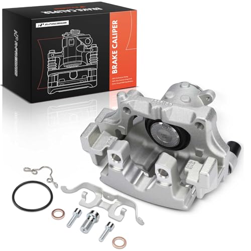 A-Premium Disc Brake Caliper Assembly with Bracket Compatible with Mercedes-Benz Vehicles - C300 2015-2023 - Rear Left Driver Side by A-Premium - Used condition - US$97.58
