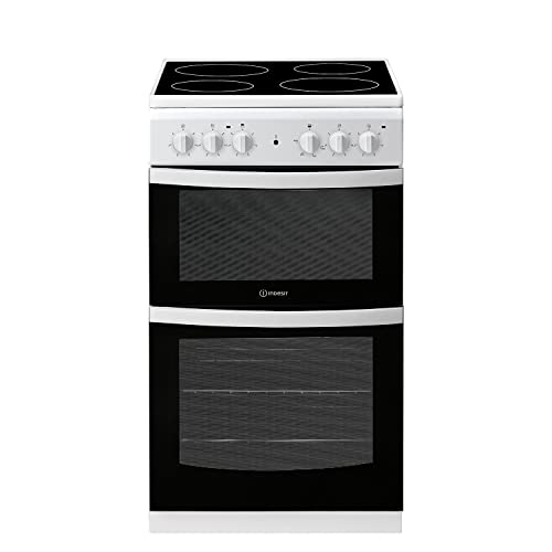 Indesit Freestanding ID5V92KMW 50cm Electric Cooker - White