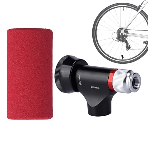 Bomba de aire manual portátil para neumáticos de bicicleta