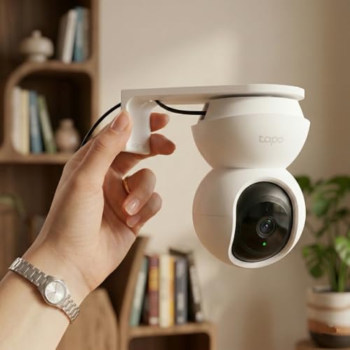 Kamera, Duvar ve Tavan Askı Aparatı (Dikkat: C200C ile Uyumlu Değildir), TP-Link Tapo C200; C210; C220 Uyumlu