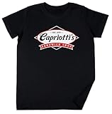 Alta qualità Vendax Capriottis Bambini Ragazzi Ragazze Unisex Maglietta Nero