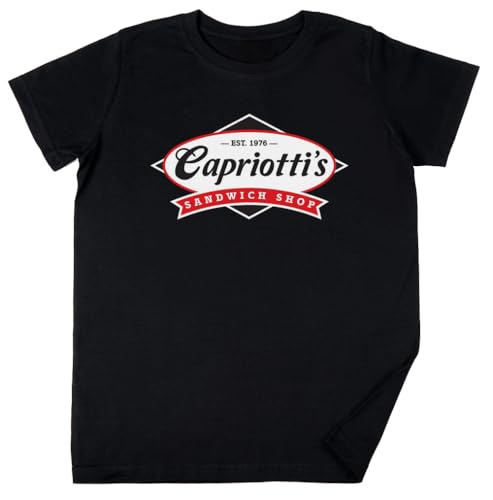 Alta qualità Vendax Capriottis Bambini Ragazzi Ragazze Unisex Maglietta Nero