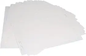 Papel de desenho de animação 30 peças, papel de arte suave premium para esboçar animação, tamanho b4, papel branco para crianças, artistas iniciantes