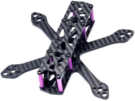 TCMMRC 3 inch Drone Frame Martian II Wheelbase 140mm 3mm Arm Carbon Fiber FPV Racing for RC Quadcopter Accessories Drone Rack - (Color: Martian 140mm)