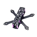TCMMRC 3 inch Drone Frame Martian II Wheelbase 140mm 3mm Arm Carbon Fiber FPV Racing for RC Quadcopter Accessories Drone Rack - (Color: Martian 140mm)