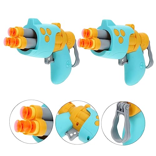 ibasenice 16 Peças brinquedo de pistola de macia jogo de tiro brinquedo brinquedos educativos brinqu