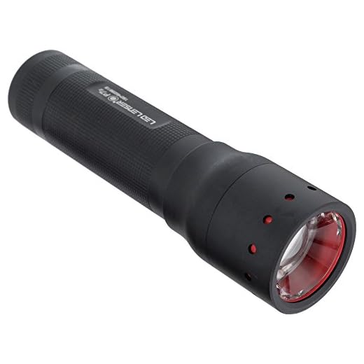 Ledlenser P7.2 professionell LED-ficklampa (svart) – test-it-pack, 9607TP
