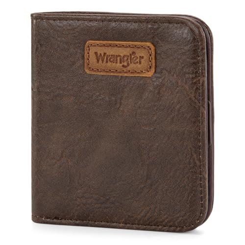 Image of Montana West X Wrangler Small Wallet Women Slim Thin Wallets Card Cases Money Organizer Minimalist Pocket Wallet with RFID Lining