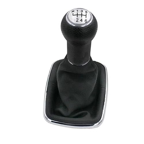 Zyincen D Spee Gear Shift Knob For Vw For Jetta Mk4 For Bora 1999-2005 Car Gearbox Gear Shift Knob Handle Replace(,For 6 Speed)