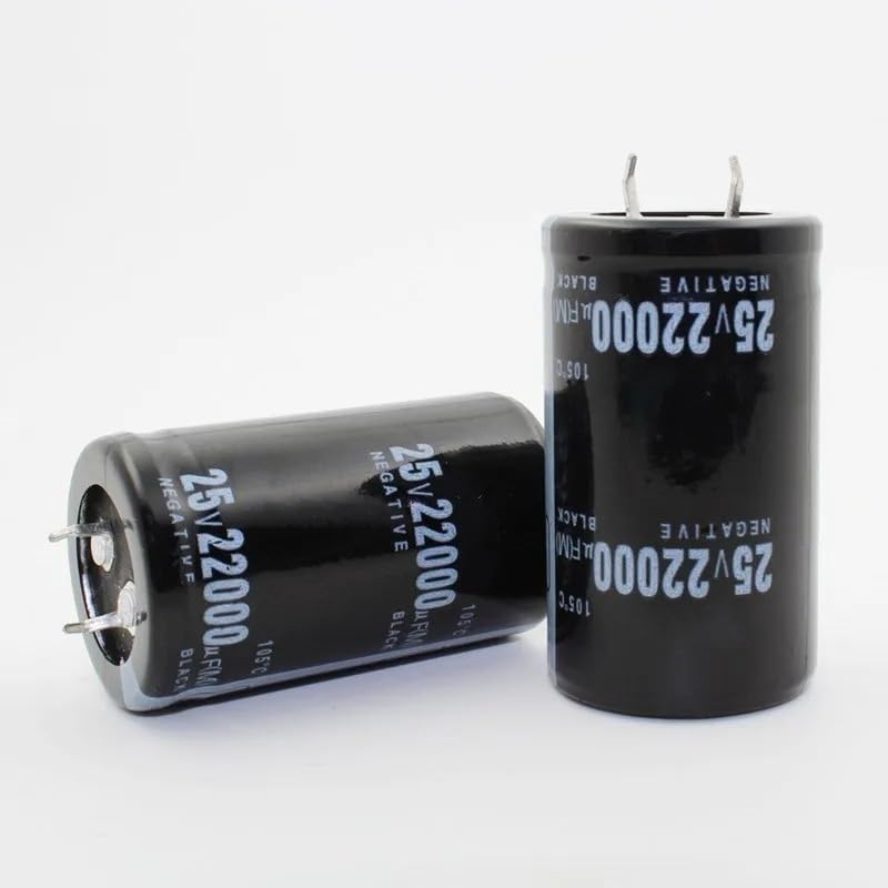 Condensateur 25V 22000uf radial pour restaurer un amplificateur audio de salon