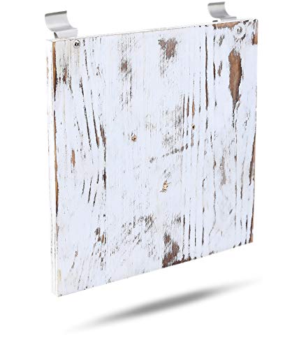 No-Hole Needed Wood Plank Vinyl Siding Hanger for Mounting Security Camera, Artwork, Trellis, Picture, Shelf, Mailbox, Wreath, Solar Powered Lights on Vinyl Siding