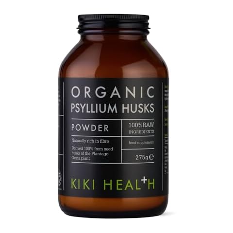 KIKI Health Organic Psyllium Husk Powder for Digestion Cover