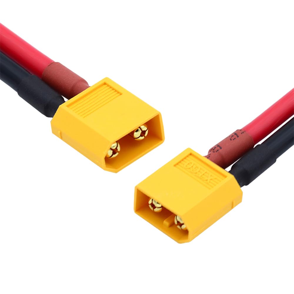 NFHK XT60 Male to Male 12AWG Extension Cable Connector for RC Battery Portable Power Station Solar Panel-image-39