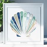 Muschel Meer v7 Schablone Malen Wand Deko NEU 33x33 cm