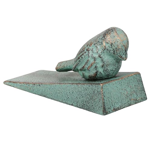 Cale-porte oiseau vert rétro Mikikit pour maintenir ouverte la porte de cuisine