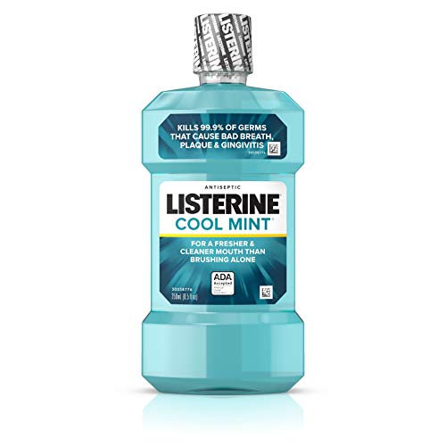 Listerine, Antiseptic Mouthwash, Cool Mint, 250 ml
