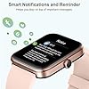 HAFURY-Smart-Watch-Alexa-Microphone-Built-In-10-Day-Battery-169Display-Fitness-Tracker-Blood-Oxygen-Heart-Rate-Sleep-Stress-Monitor-5ATM-Waterproof-Smartwatch-for-Android-iOS-Phones-Pink HAFURY Smart Watch for Women, 1.69" Display Fitness Tracker for Android and iOS Phones, Blood Oxygen, Heart Rate Monitor, Sleep Tracker, Stress Monitor, 5ATM Waterproof Smartwatch for Men Women