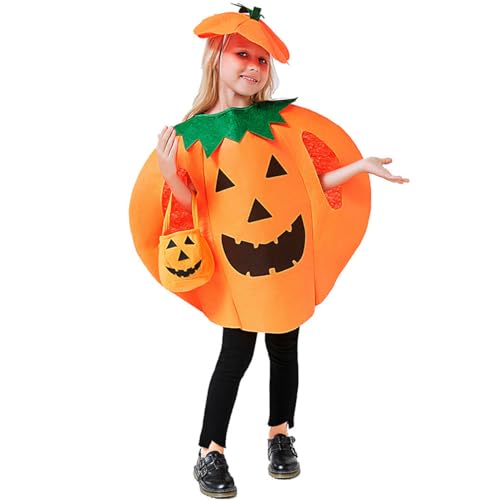 Disfraz 3PCS Calabaza para Niños Halloween Fiesta miniatura 1