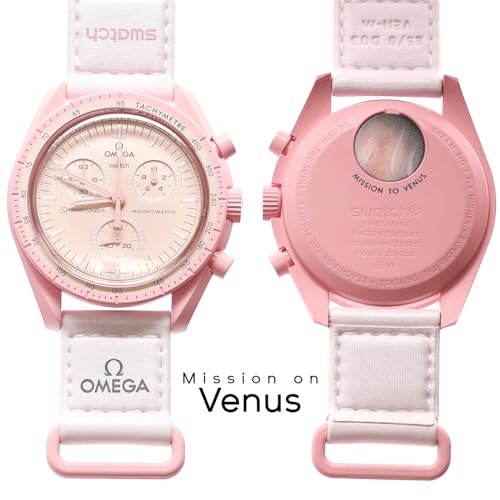 Venus 腕時計 オメガ スウォッチ コラボ 正規品 箱 ショッパー付き Speedmaster モデル ミッション 腕時計 防水 商品画像4