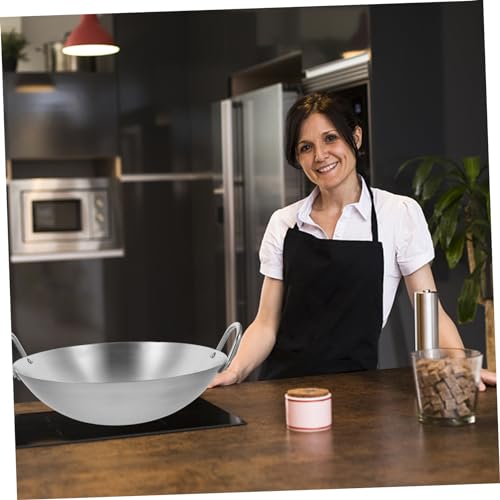Wok VALICLUD de acero inoxidable con doble mango miniatura 5