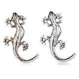 AIShang-Ornament Gecko Lizard Reptile Animal Pin Brooch Cute Gecko Lizard Brooch Pin Reptile Animal