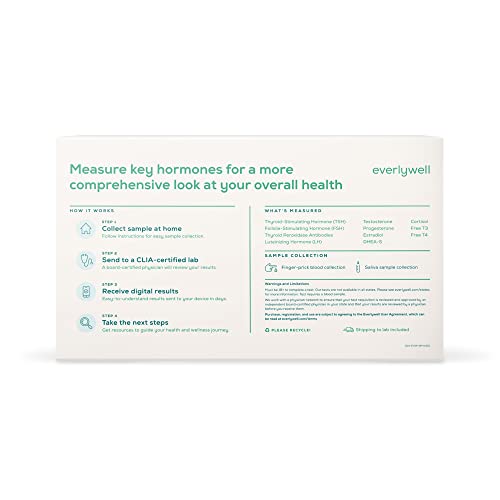 image for Everlywell Women's Health Test and Heart Health Test Bundle - at Home 