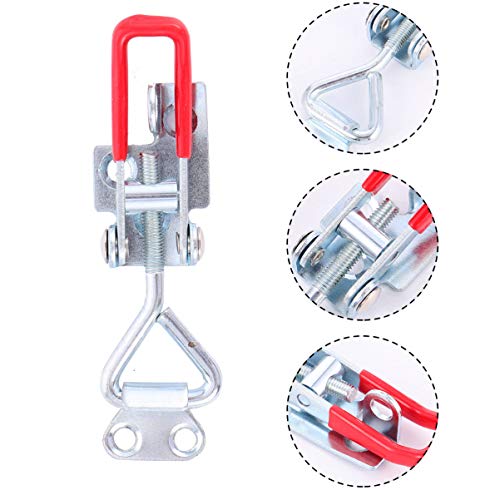 UKCOCO 8Pcs Trava de Alternância Ferramenta Manual de Aço Inoxidável Capacidade de Retenção Braçadei