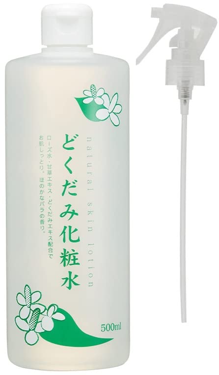 Amazon | ナチュラルローション どくだみ化粧水 地の塩社 500mL