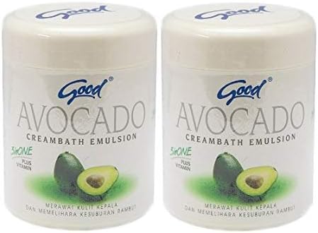 Amazon Good グッド ヘッドスパ クリームバス Creambath Emulsion アボカド Avocado 250g 2個セット Bali バリコスメ 美容 ヘアケア 毛穴 クレンジング クリーム バス 並行輸入品 Good グッド ヘアトリートメント 通販