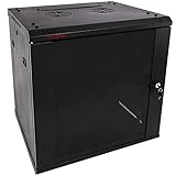 Armario Rack de 19" de pared de la gama RackMatic SOHORack ASW-DIY. Armario Rack DIY (Do It Yourself), que se suministra desmontado en una caja de cartón que ocupa 1/3 (aproximado) del tamaño del armario montado.