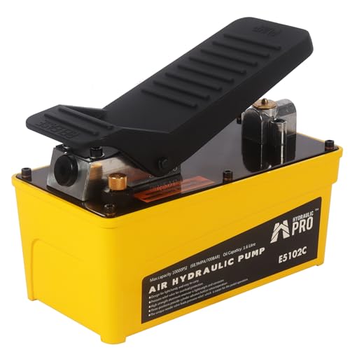 HYDRAULIC PRO 10,000 PSI Air Hydraulic Pump, 1.6L Reservoir, NPT 3/8
