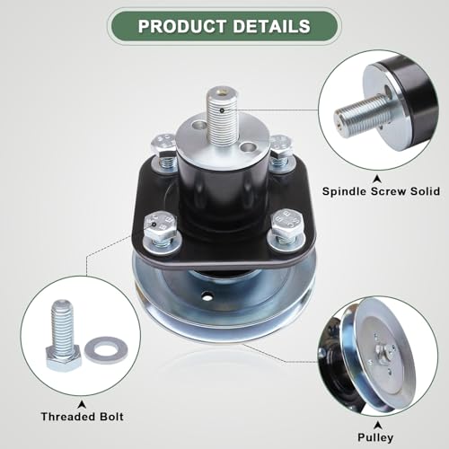 51520900 Spindle Assembly for 42" Deck Gravely ZT 42 Ariens Zoom 42 Mowers by AEFHKM - Used condition - Image 4