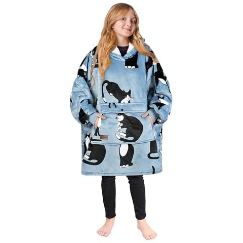Tirrinia Kids' Hooded Blanket Cover