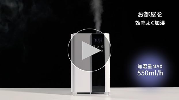 ハイパー加湿！大容量 パワフル 加湿器 メガミスト 600ml ハイパー加湿！大容量 パワフル 加湿器 メガミスト 600ml