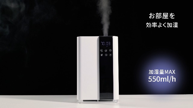 Amazon.co.jp: 【2025新登場・AIスマート】 加湿器 大容量 5L