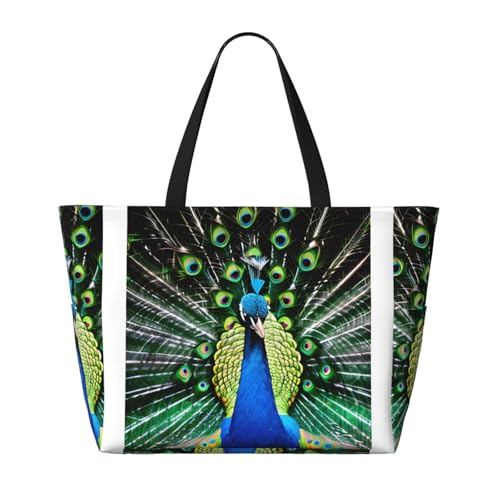 Bolsa de viaje versátil y espaciosa de 17.7x15x6.7 pulgadas con estampado 4