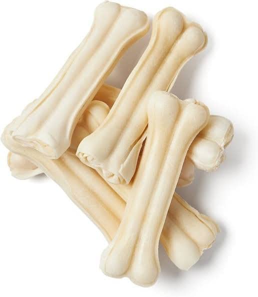 Wooffy Gooffy Rawhide Dog Chew Bone 5 Inches | Chicken Flavour, Dog Treats | Delicious Bones for Dogs (4 Pc) (B0D5R5VSV5) Amazon Price History, Amazon Price Tracker